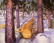 Yellow Wood Edvard Munch